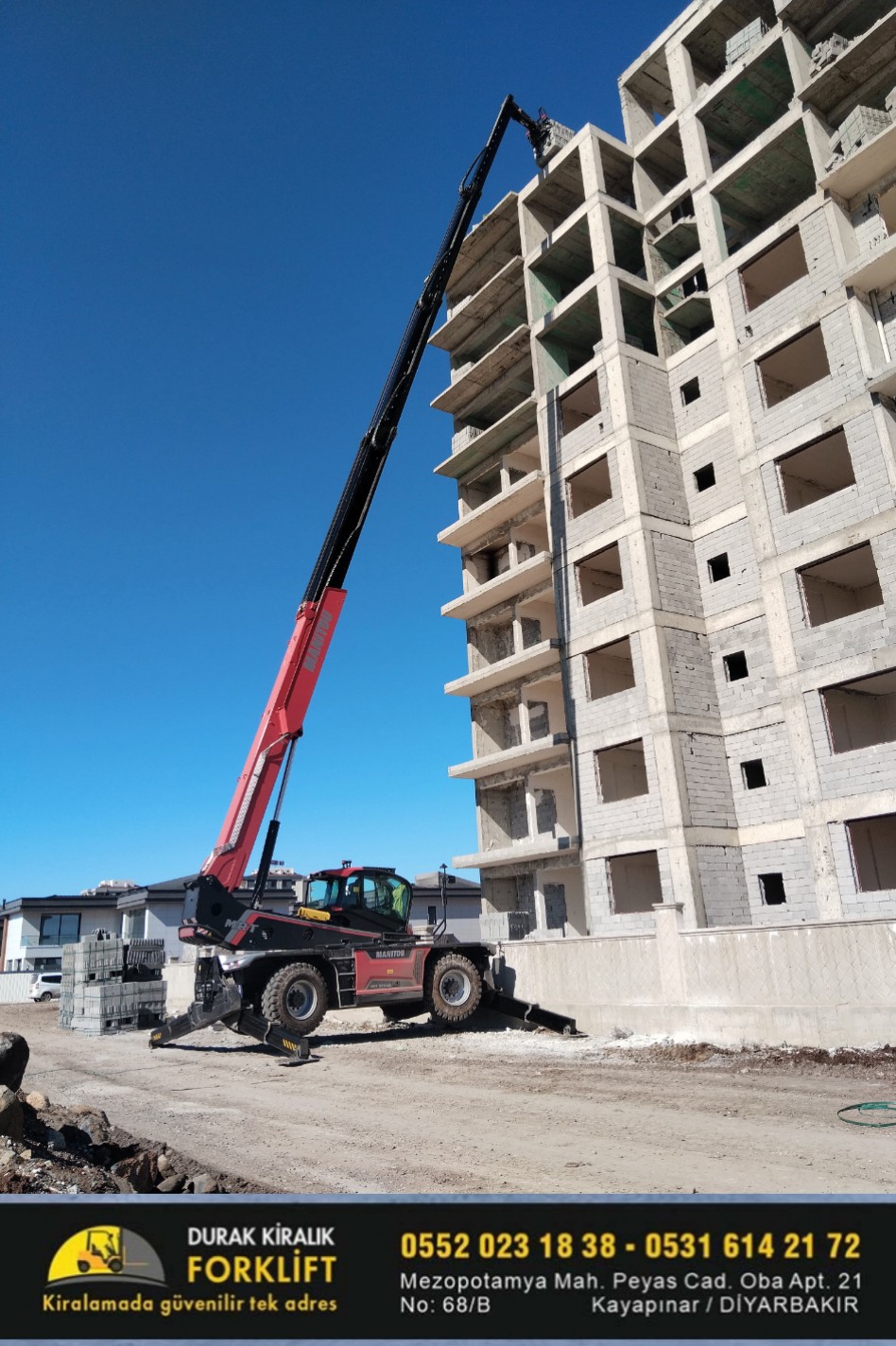  Diyarbakır 1. Sanayi Sitesi Kiralık Manitou